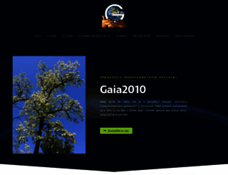 gaia2010.sk screenshot