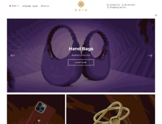 gaialuxury.com screenshot