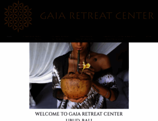 gaiaretreatcenter.com screenshot