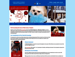 gailagrooming.com screenshot