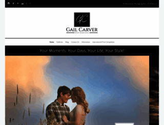 gailcarverphotography.com screenshot