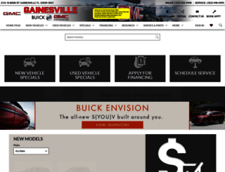 gainesvillebuickandgmc.com screenshot