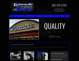 gainesvilleneon.com screenshot