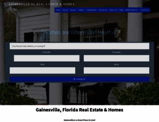 gainesvillerealestatetalk.com screenshot