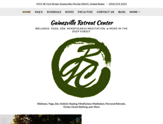 gainesvilleretreatcenter.com screenshot