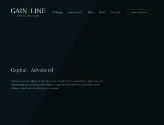 gainlinecapital.com screenshot