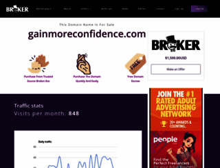 gainmoreconfidence.com screenshot