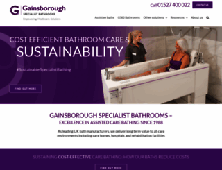 gainsboroughbaths.co.uk screenshot