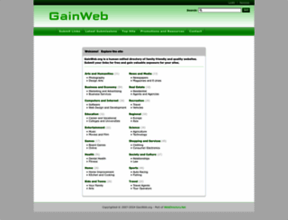 gainweb.org screenshot