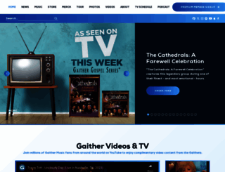 gaither.com screenshot
