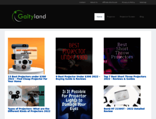 gaityland.com screenshot