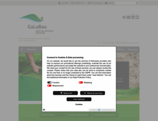 galabau-china.com screenshot