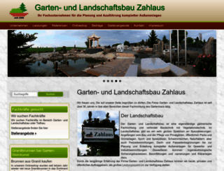 galabau-zahlaus.de screenshot