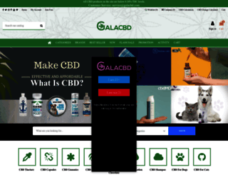 galacbd.com screenshot
