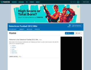 galacticosfootball.wikia.com screenshot