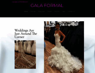 galaformal.com screenshot