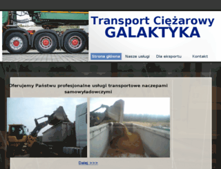 galaktyka-transport.pl screenshot