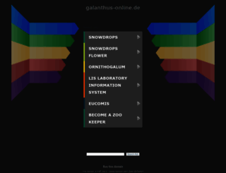 galanthus-online.de screenshot