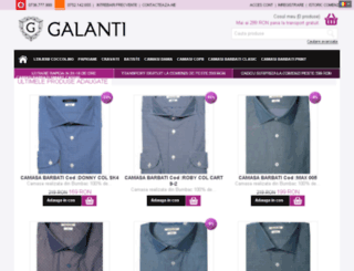 galanti.ro screenshot
