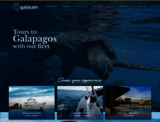 galapagos-islands.com screenshot
