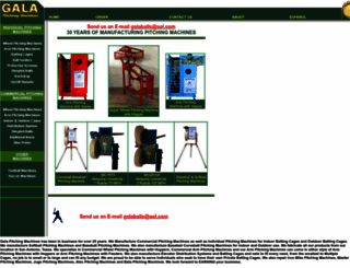 galapitchingmachines.com screenshot