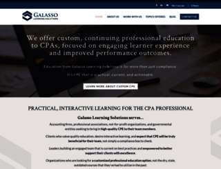 galassolearningsolutions.com screenshot