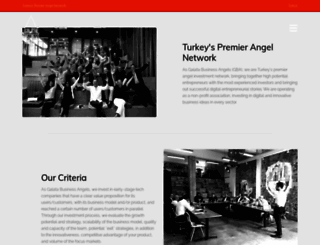 galatabusinessangels.com screenshot