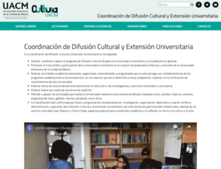 galatea.uacm.edu.mx screenshot