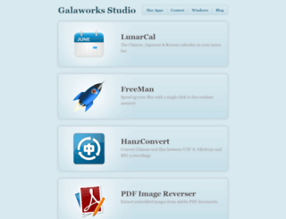 galaworks.com screenshot