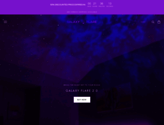 galaxy-flare.myshopify.com screenshot