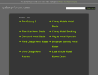galaxy-forum.com screenshot