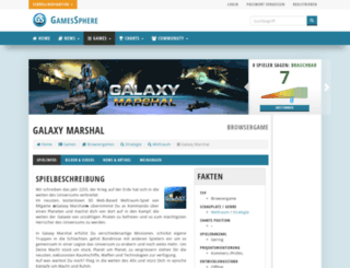 galaxy-marshal.gamessphere.de screenshot