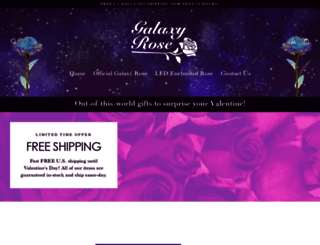galaxy-rose-co.myshopify.com screenshot