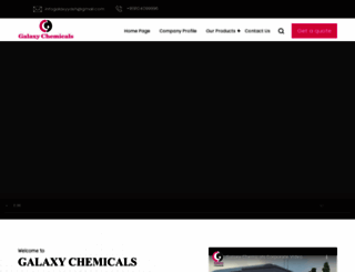 galaxychemicals.net screenshot