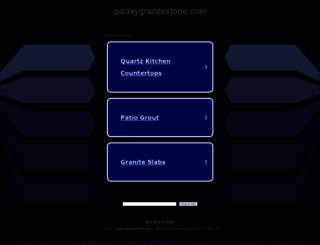 galaxygranitestone.com screenshot