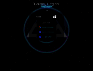 galaxylegion.com screenshot