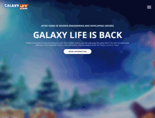 galaxylifereborn.com screenshot