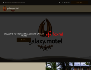galaxymotel.com.au screenshot