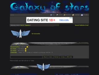 galaxyofstars.jcink.net screenshot