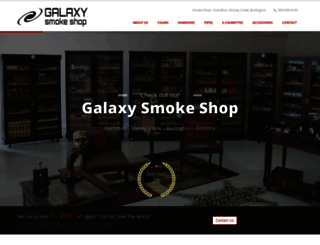 galaxysmoke.com screenshot