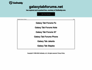 galaxytabforums.net screenshot