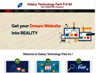 galaxytechnologypark.com screenshot
