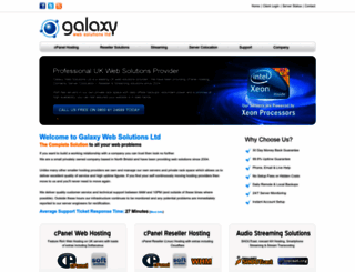 galaxywebsolutions.com screenshot