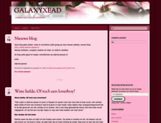 galaxyxead.wordpress.com screenshot