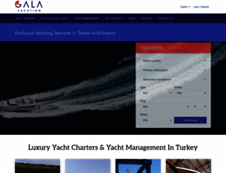 galayachting.com screenshot