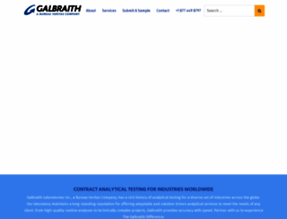 galbraith.com screenshot
