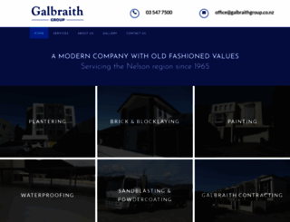 galbraithgroup.co.nz screenshot