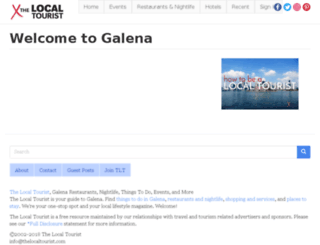 galena.thelocaltourist.com screenshot
