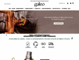 galeoconcept.com screenshot