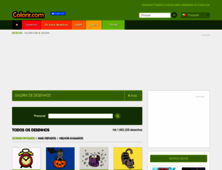 galeria.colorir.com screenshot